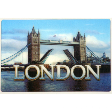 Impression des cartes postales lenticulaires 3D de Londres de prix raisonnable